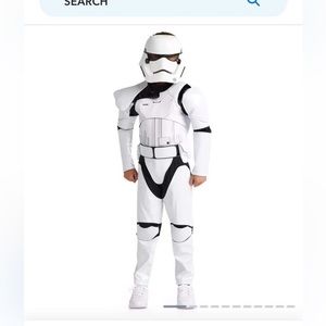 Disney Store Storm Trooper Costume Size 7/8